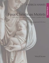 Four Christmas Motets SATB Vocal Score cover